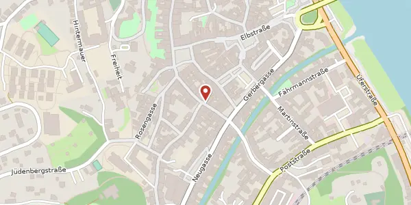 Karte der Umgebung von Fleischergasse 6, 01662 Meißen