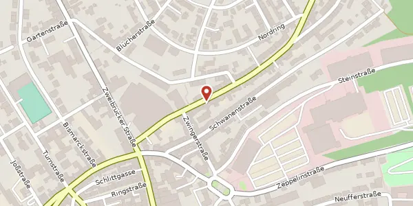 Karte der Umgebung von Rodalber Straße 24, 66953 Pirmasens