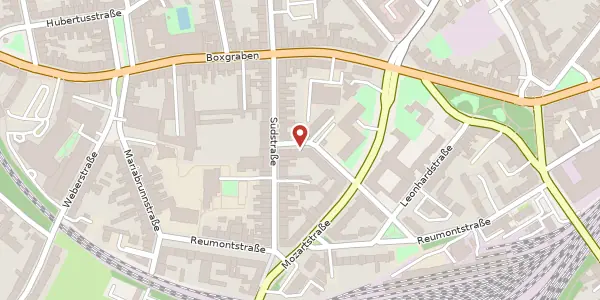 Karte der Umgebung von Beethovenstraße 15, 52064 Aachen