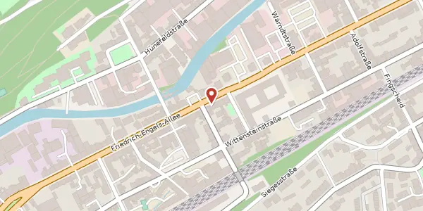 Karte der Umgebung von Friedrich-Engels-Allee 212, 42285 Wuppertal
