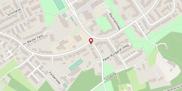 Karte der Umgebung von Eberhardstr. 2, 45279 Essen