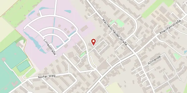 Karte der Umgebung von Strevesdorff-Str. 1, 41468 Neuss