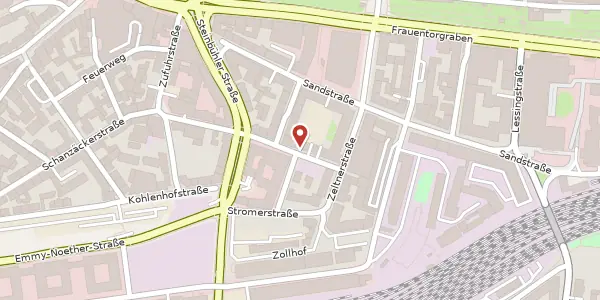 Karte der Umgebung von Camerariusstr. 3, 90443 Nürnberg
