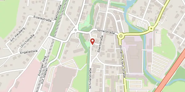 Karte der Umgebung von Inselstraße 21, 72336 Balingen