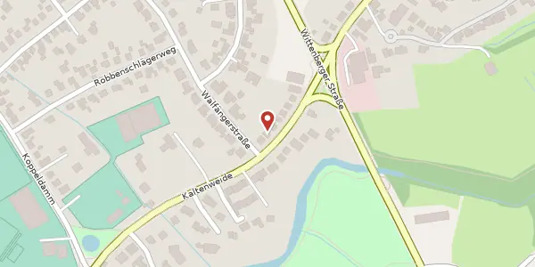 Karte der Umgebung von Kaltenweide 137, 25335 Elmshorn