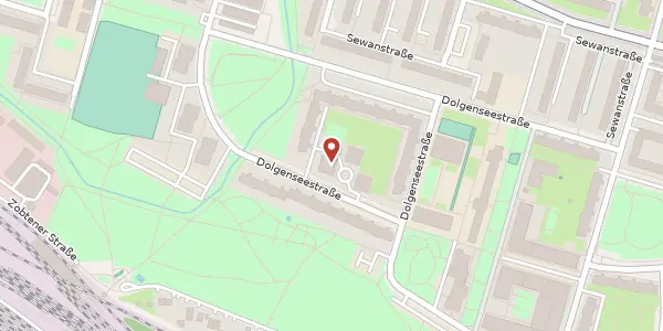 Karte der Umgebung von Dolgenseestraße 33, 10319 Berlin