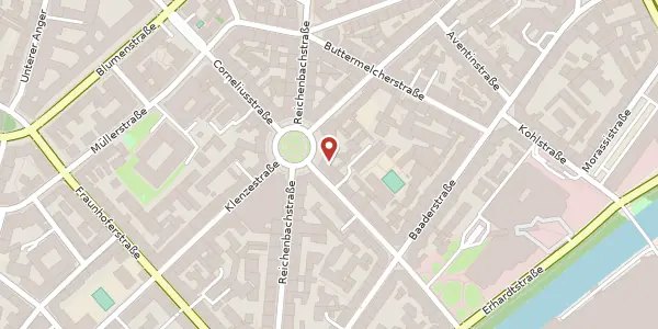 Karte der Umgebung von Corneliusstr. 15, 80469 München