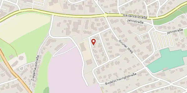 Karte der Umgebung von Dunantstraße 5, 88400 Biberach