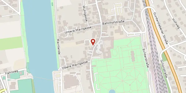 Karte der Umgebung von Kirchstr. 13, 97209 Veitshöchheim