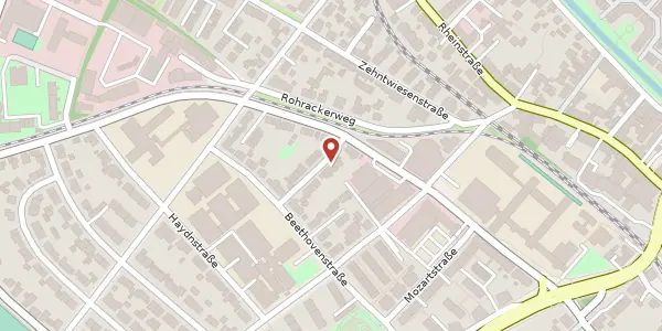Karte der Umgebung von Brahmsstraße 3, 76275 Ettlingen
