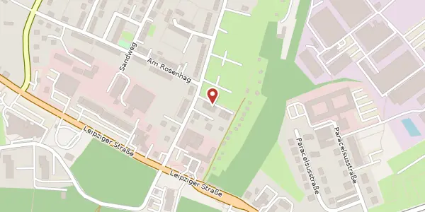 Karte der Umgebung von Louis-Otto-Straße 10 c, 09114 Chemnitz