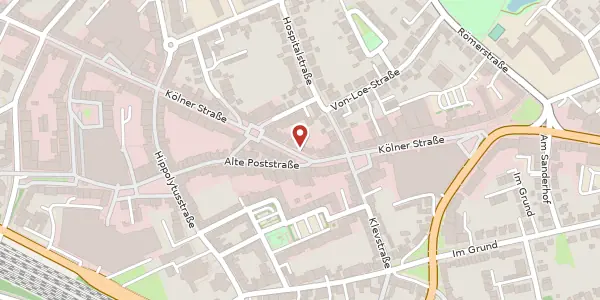 Karte der Umgebung von Kölner Str. 33b, 53840 Troisdorf