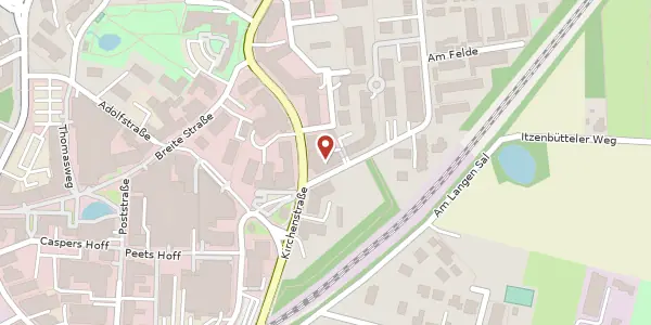 Karte der Umgebung von Kirchenstraße 11, 21244 Buchholz in der Nordheide