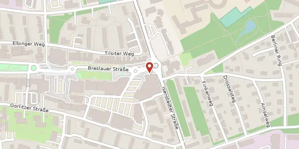 Karte der Umgebung von Breslauer Str. 56, 32339 Espelkamp