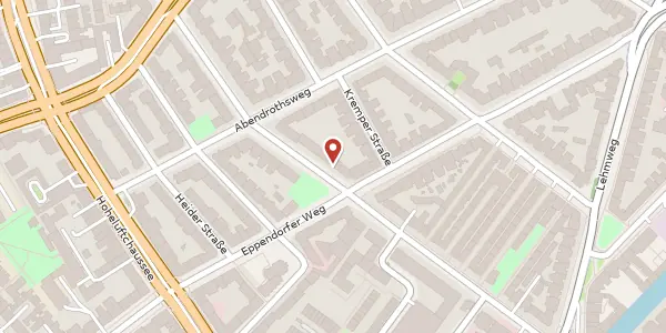 Karte der Umgebung von Falkenried 56, 20251 Hamburg