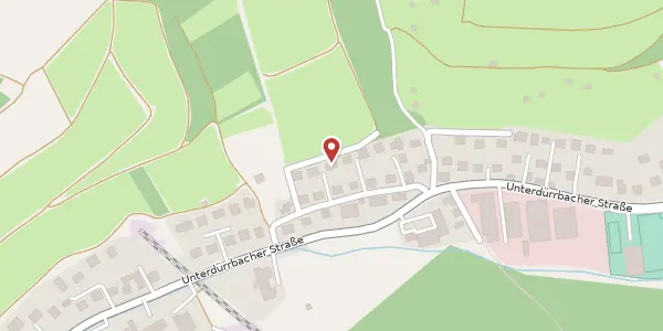 Karte der Umgebung von Unterdürrbacher Straße 175, 97080 Würzburg