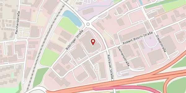 Karte der Umgebung von Robert-Bosch-Straße 10, 71116 Gärtringen