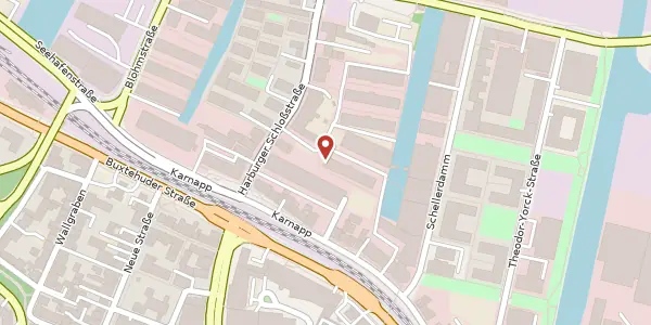 Karte der Umgebung von Harburger Schloßstraße 18, 21079 Hamburg