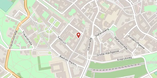 Karte der Umgebung von Martinsstraße 15, 55116 Mainz