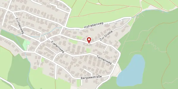 Karte der Umgebung von Eichenweg 22, 76547 Sinzheim