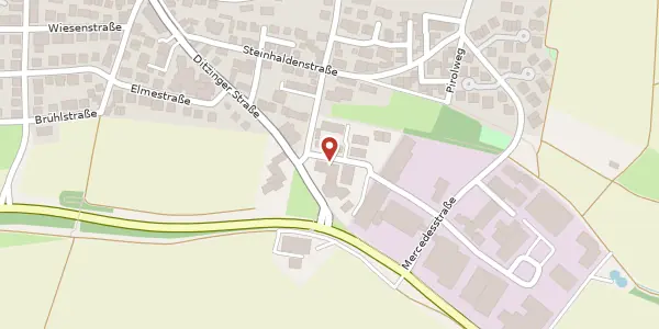 Karte der Umgebung von Max-Eyth-Straße 2, 71254 Ditzingen
