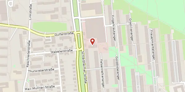 Karte der Umgebung von Schleißheimer Str. 504, 80933 München