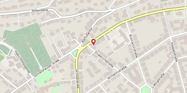 Karte der Umgebung von Universitätsstraße 62, 35037 Marburg