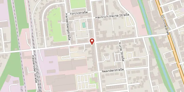 Karte der Umgebung von Bochumer Straße 42, 99734 Nordhausen