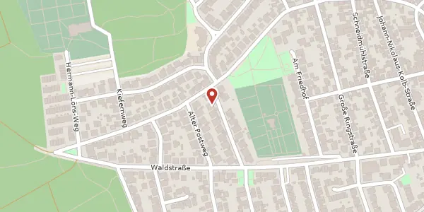 Karte der Umgebung von Kopernikusstraße 15, 69207 Sandhausen