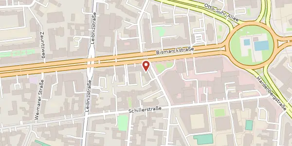 Karte der Umgebung von Am Schillertheater 2, 10625 Berlin