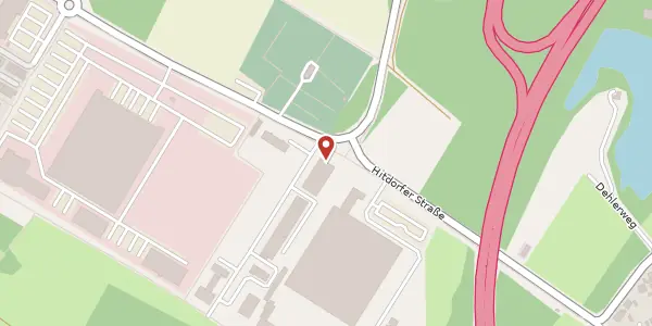 Karte der Umgebung von Hitdorfer Str. 61b, 51371 Leverkusen