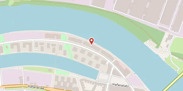 Karte der Umgebung von Hafeninsel 21, 63067 Offenbach