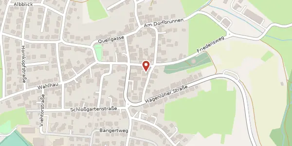 Karte der Umgebung von Garmerstraße 32, 72070 Tübingen
