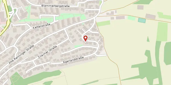 Karte der Umgebung von Egerlandstraße 38, 71263 Weil der Stadt