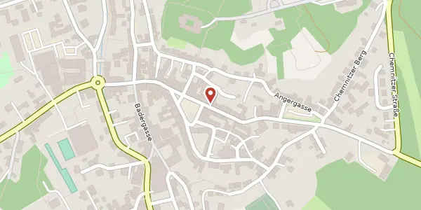 Karte der Umgebung von Ernst-Thälmann-Straße 31, 09350 Lichtenstein