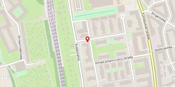 Karte der Umgebung von Andreas-Knack-Ring 4, 22307 Hamburg