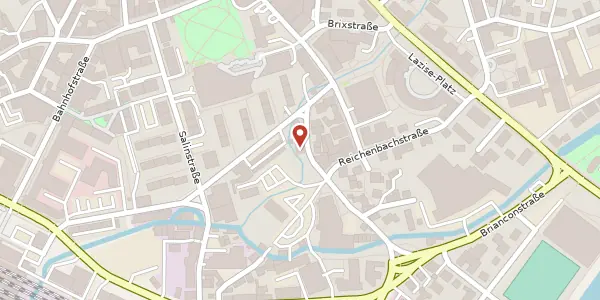 Karte der Umgebung von Kufsteiner Str. 30, 83022 Rosenheim