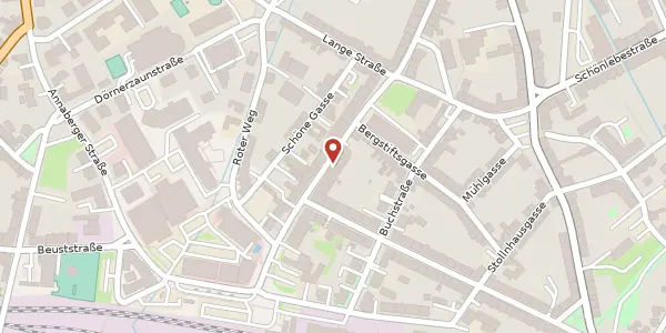 Karte der Umgebung von Bahnhofstraße 29, 09599 Freiberg