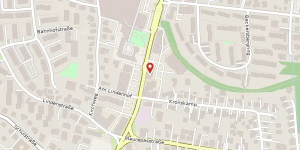 Karte der Umgebung von Hamburger Straße 89, 24558 Henstedt-Ulzburg