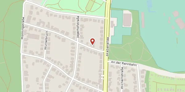Karte der Umgebung von Ahornstr. 37, 45478 Mülheim an der Ruhr