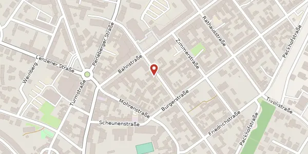 Karte der Umgebung von Bäckerstr. 29, 19322 Wittenberge