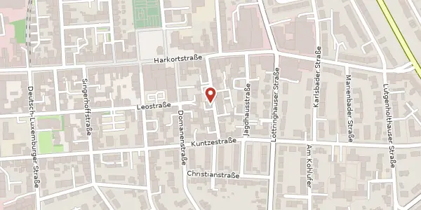Karte der Umgebung von Wupperstr. 9, 44225 Dortmund