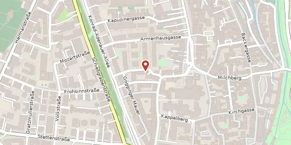 Karte der Umgebung von Weite Gasse 11, 86150 Augsburg