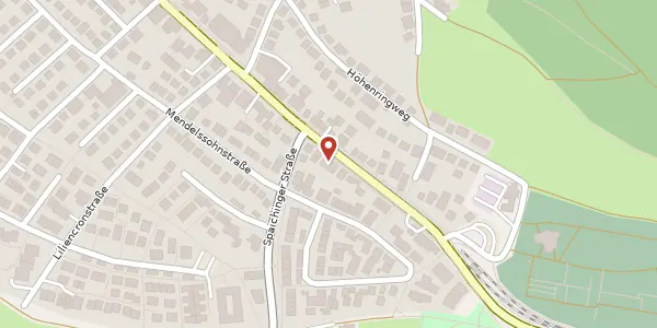 Karte der Umgebung von Kirchheimer Straße 94-96, 70619 Stuttgart
