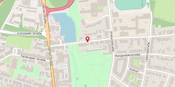 Karte der Umgebung von Agnesstr. 22+34, 44791 Bochum