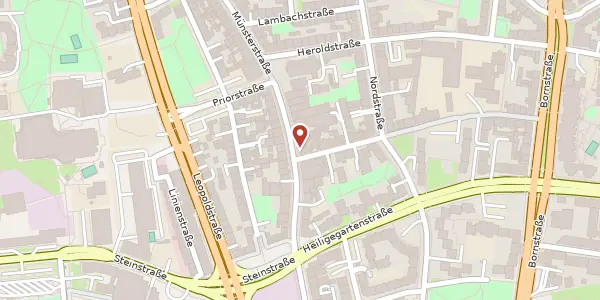 Karte der Umgebung von Münsterstr. 45, 44145 Dortmund