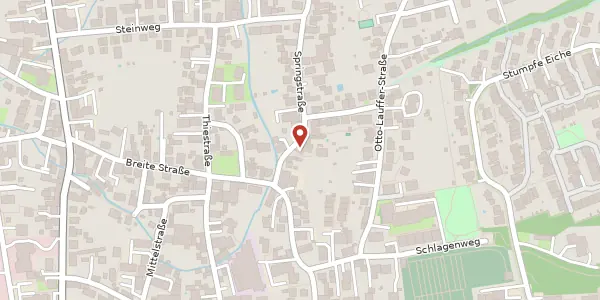 Karte der Umgebung von Springstraße 8, 37077 Göttingen