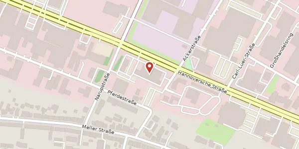 Karte der Umgebung von Hannoversche Str. 76, 49084 Osnabrück