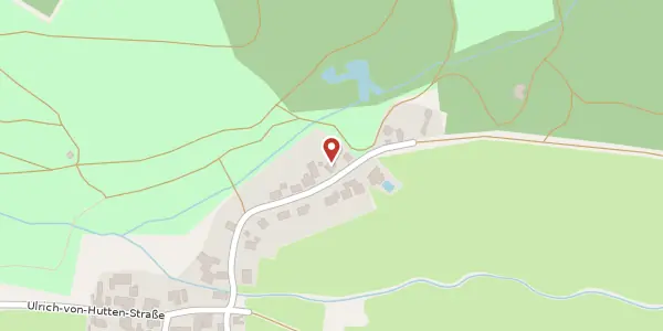 Karte der Umgebung von Ulrich-von-Hutten-Str. 29a, 36381 Schlüchtern