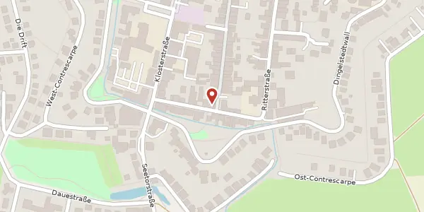 Karte der Umgebung von Bäckerstraße 30A, 31737 Rinteln